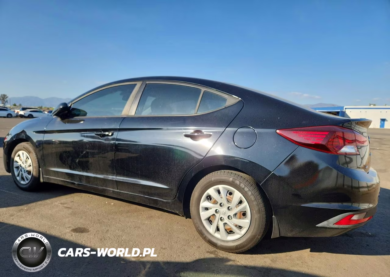 2020 Hyundai Elantra Se VIN:KMHD74LF7LU062931 - 2