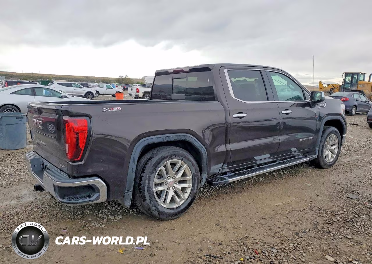 2019 GMC Sierra K1500 Slt VIN:3GTU9DED4KG180558 - 3