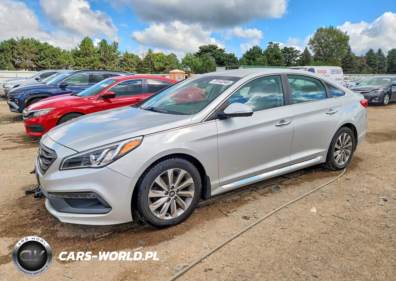 2015 Hyundai Sonata Sport VIN:5NPE34AF4FH119009 - 1