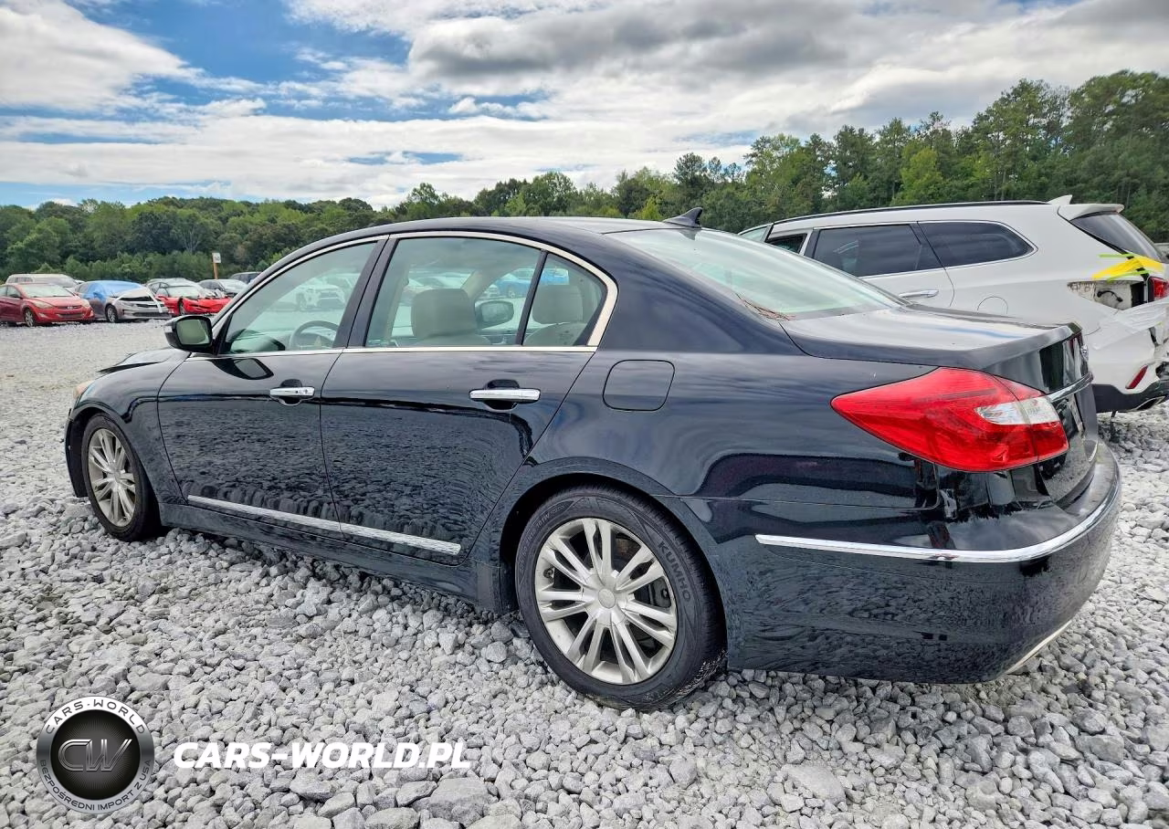 2012 Hyundai Genesis 4.6L VIN:KMHGC4DF0CU207444 - 2