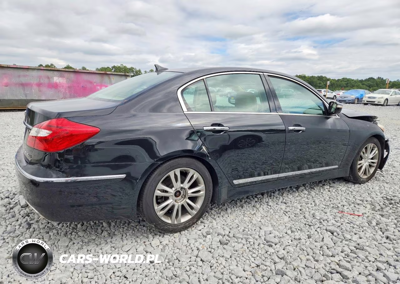 2012 Hyundai Genesis 4.6L VIN:KMHGC4DF0CU207444 - 3