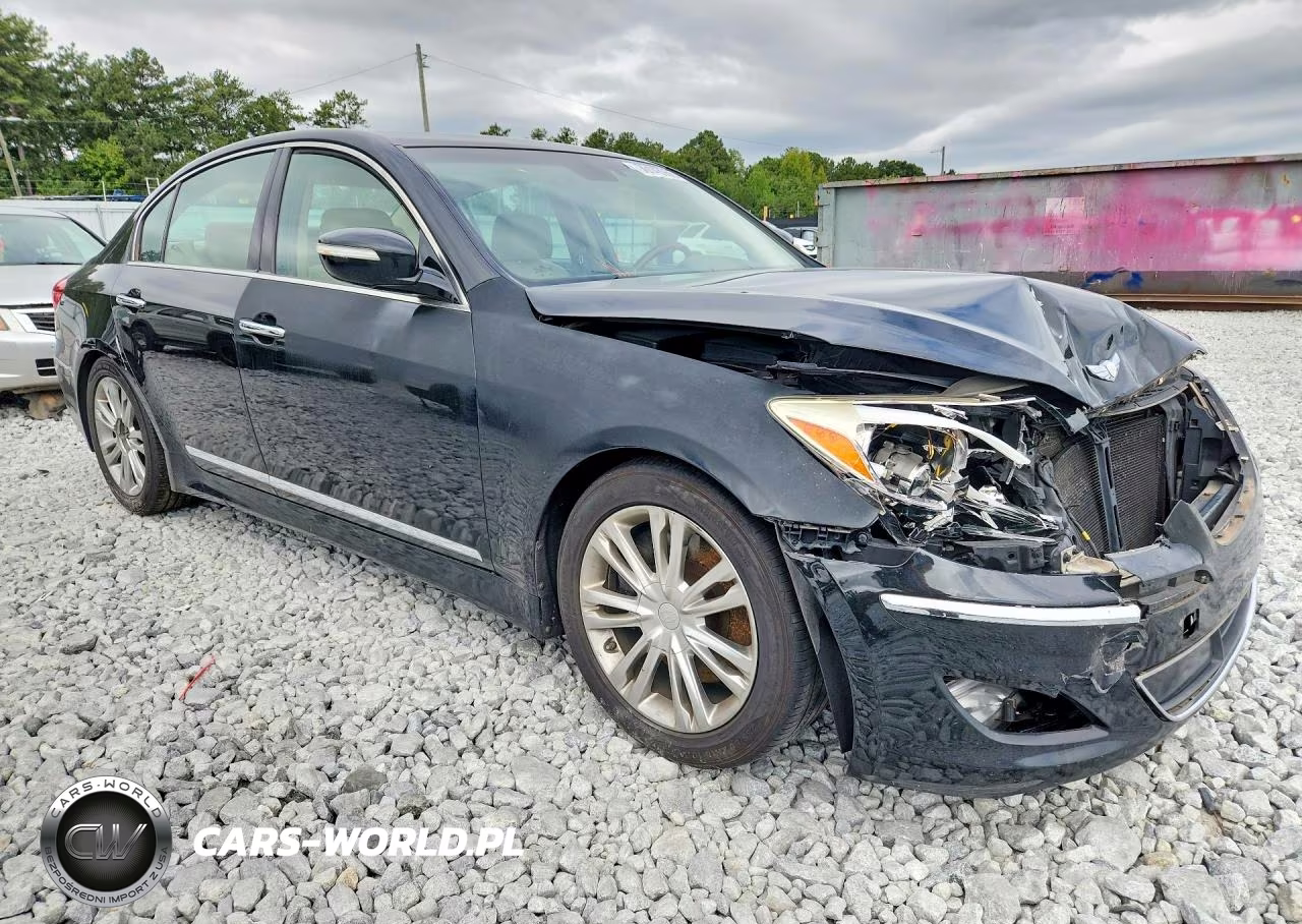 2012 Hyundai Genesis 4.6L VIN:KMHGC4DF0CU207444 - 4