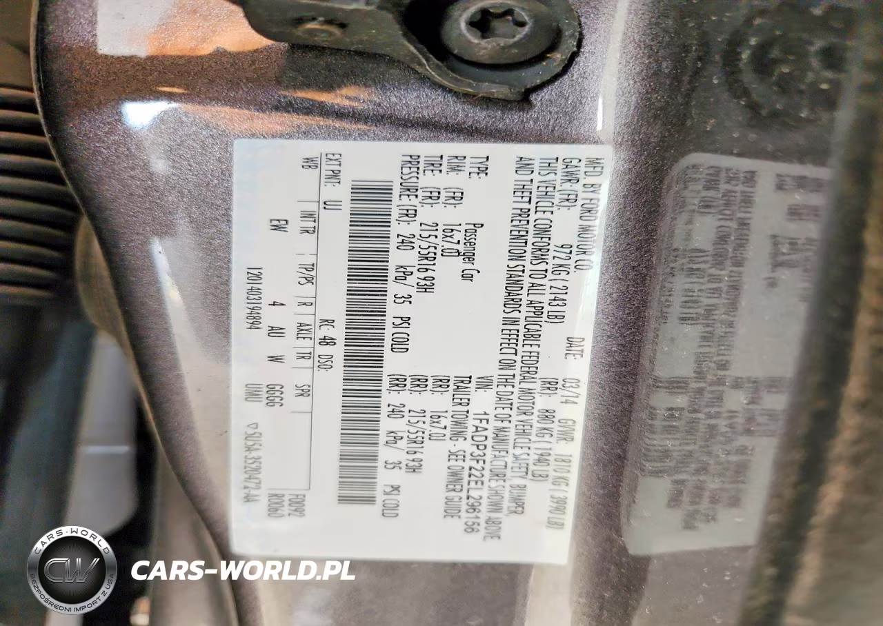 2014 Ford Focus Se VIN:1FADP3F22EL296156 - 13