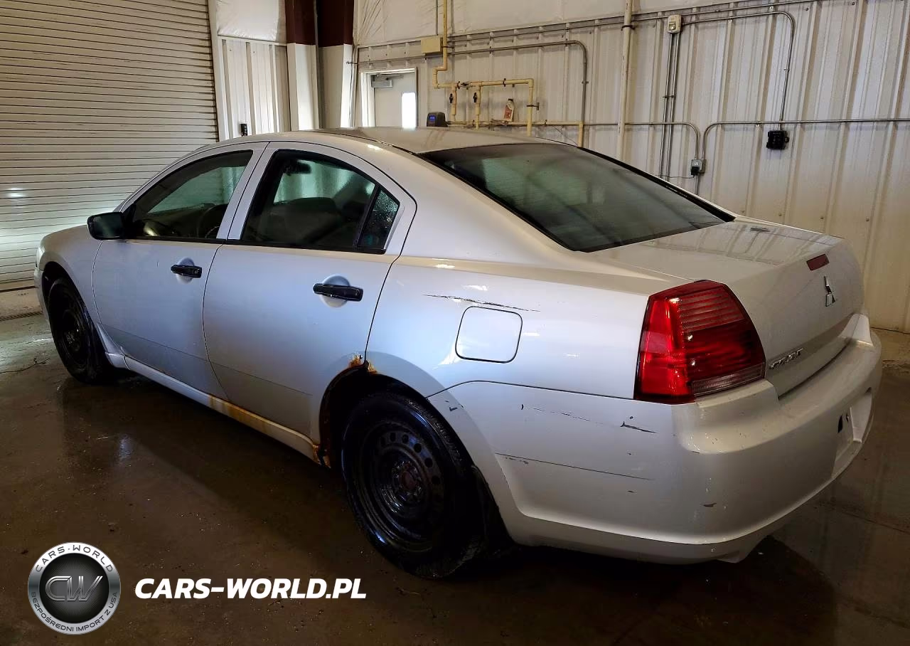 2007 Mitsubishi Galant De VIN:4A3AB26F17E067903 - 2