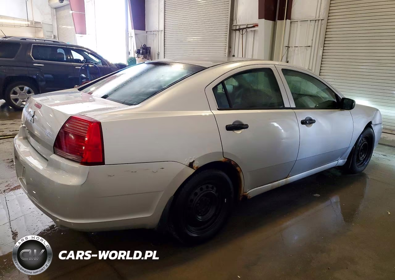 2007 Mitsubishi Galant De VIN:4A3AB26F17E067903 - 3