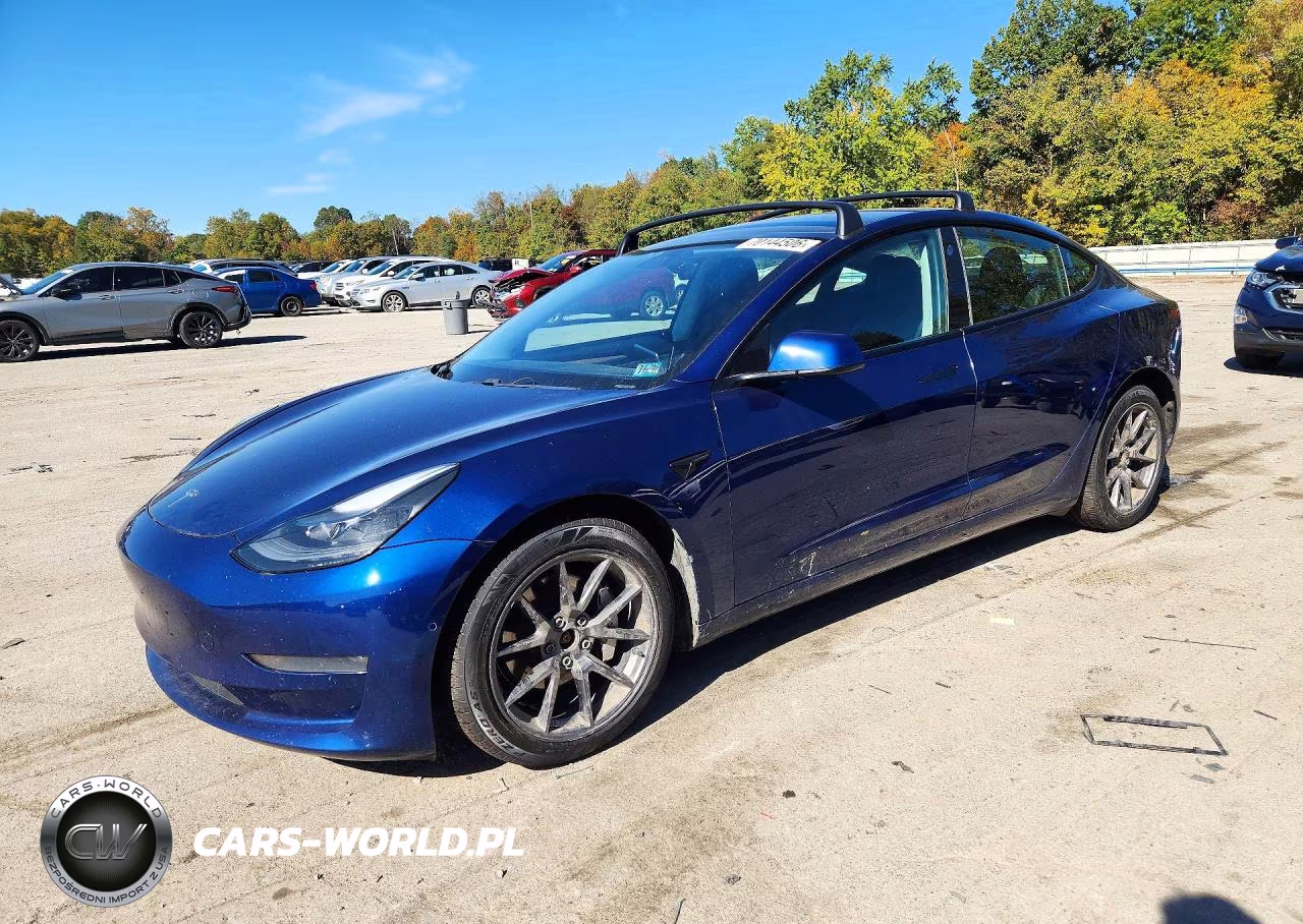 2021 Tesla Model 3 VIN:5YJ3E1EB7MF988187 - 1
