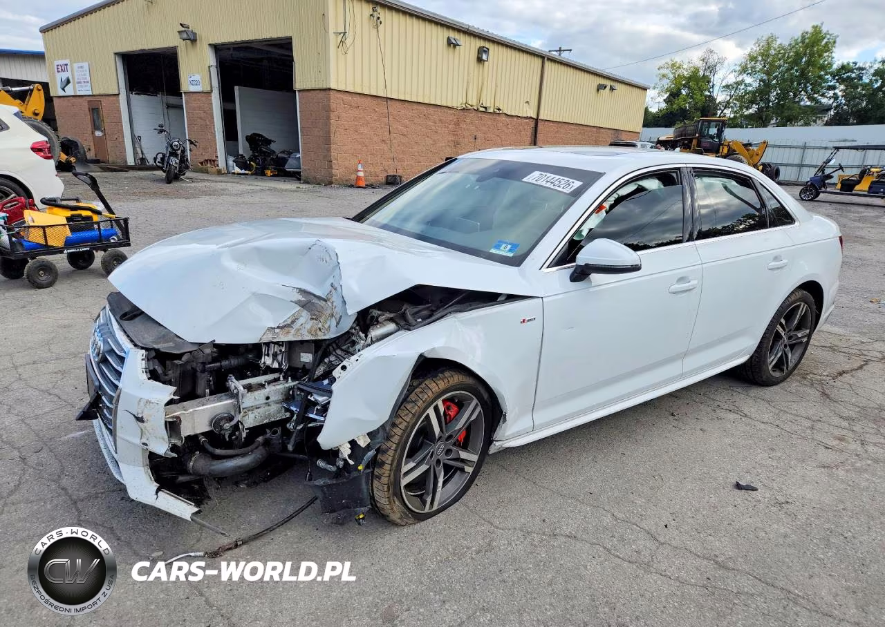2018 Audi A4 Premium Plus VIN:WAUENAF44JA130640 - 1