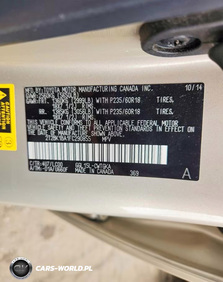 2015 Lexus Rx 350 Base VIN:2T2BK1BA1FC290855 - 12