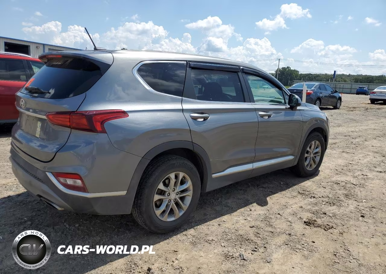 2019 Hyundai Santa Fe Se VIN:5NMS23AD2KH019948 - 3