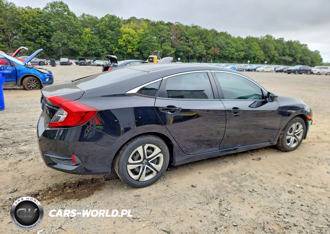 2018 Honda Civic Lx VIN:19XFC2F54JE005159 - 3