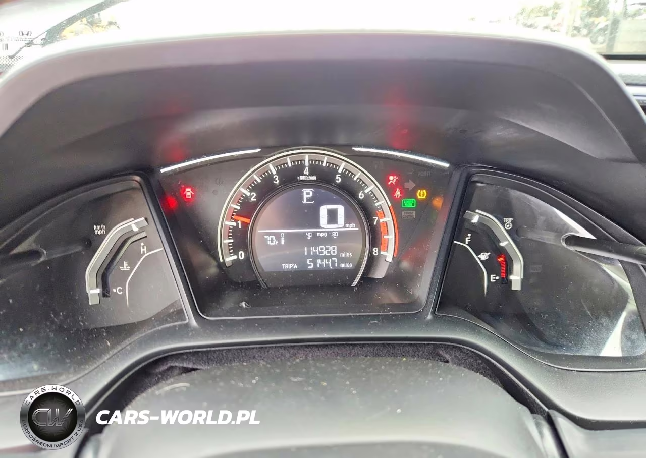 2018 Honda Civic Lx VIN:19XFC2F54JE005159 - 9