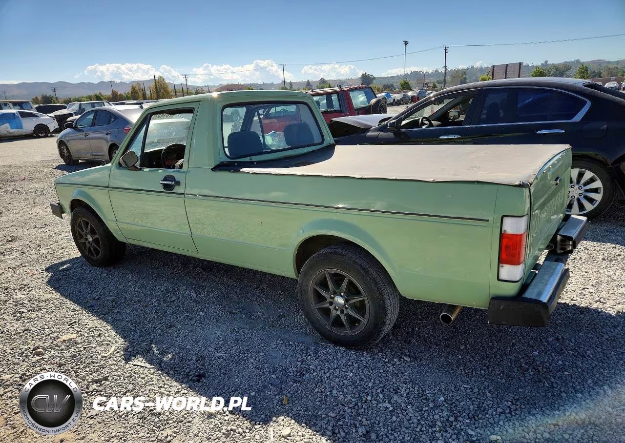 1981 Volkswagen Rabbit Pickup Base R VIN:1V1KB0170BV148642 - 2