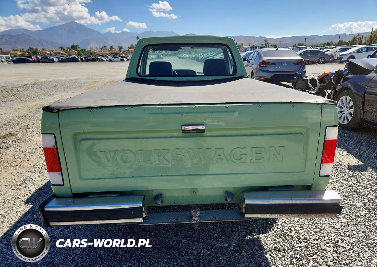 1981 Volkswagen Rabbit Pickup Base R VIN:1V1KB0170BV148642 - 6