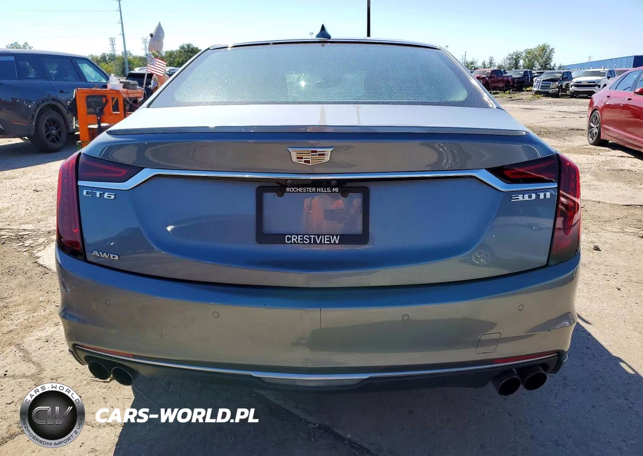 2019 Cadillac Ct6 Sport VIN:1G6KN5R67KU144660 - 6