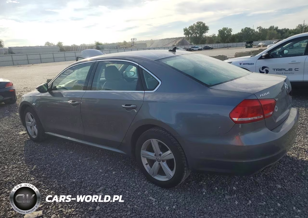 2012 Volkswagen Passat Se VIN:1VWBN7A39CC046258 - 2