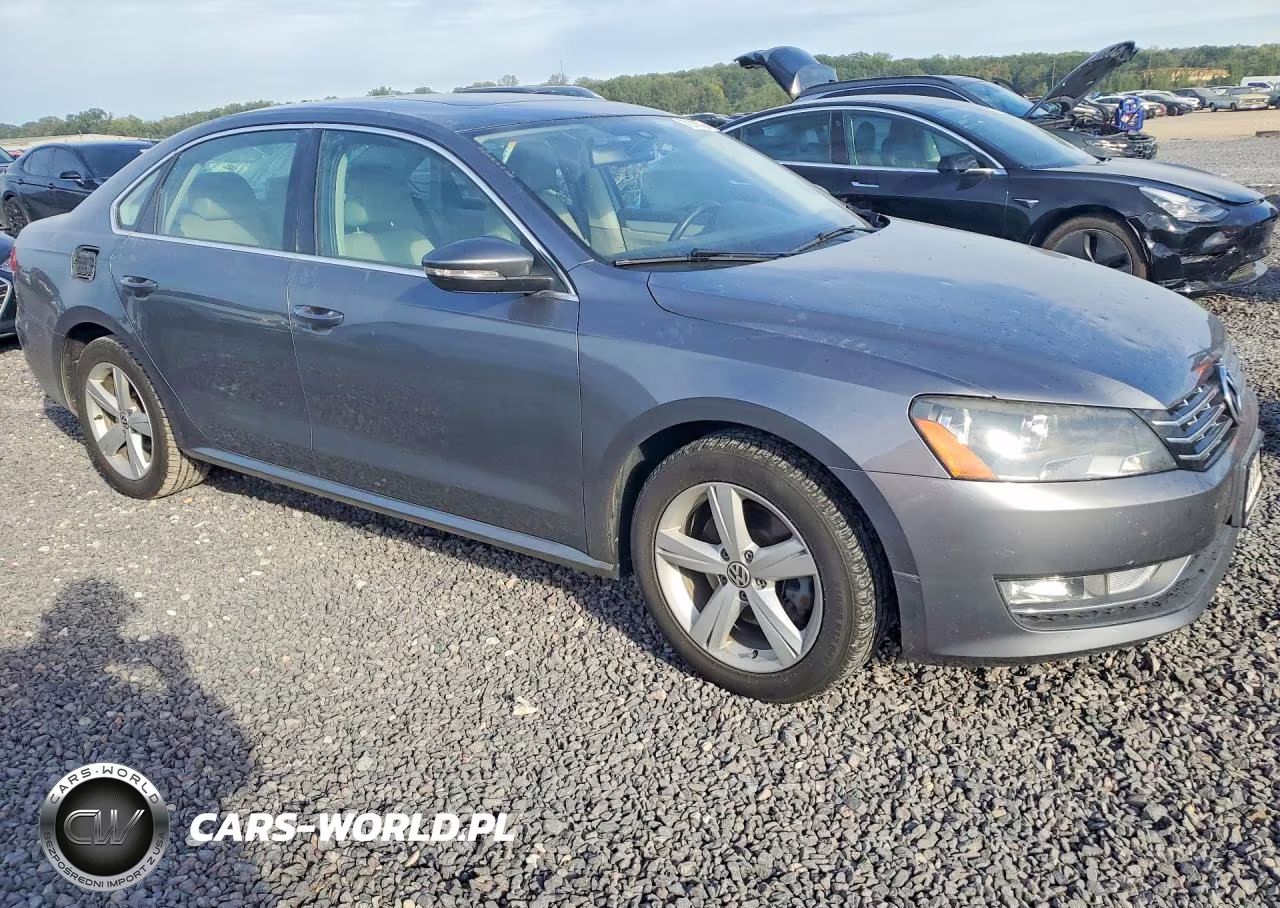 2012 Volkswagen Passat Se VIN:1VWBN7A39CC046258 - 4