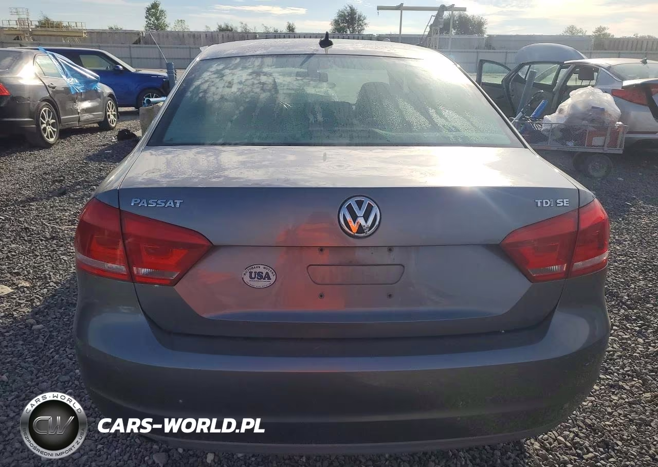 2012 Volkswagen Passat Se VIN:1VWBN7A39CC046258 - 6
