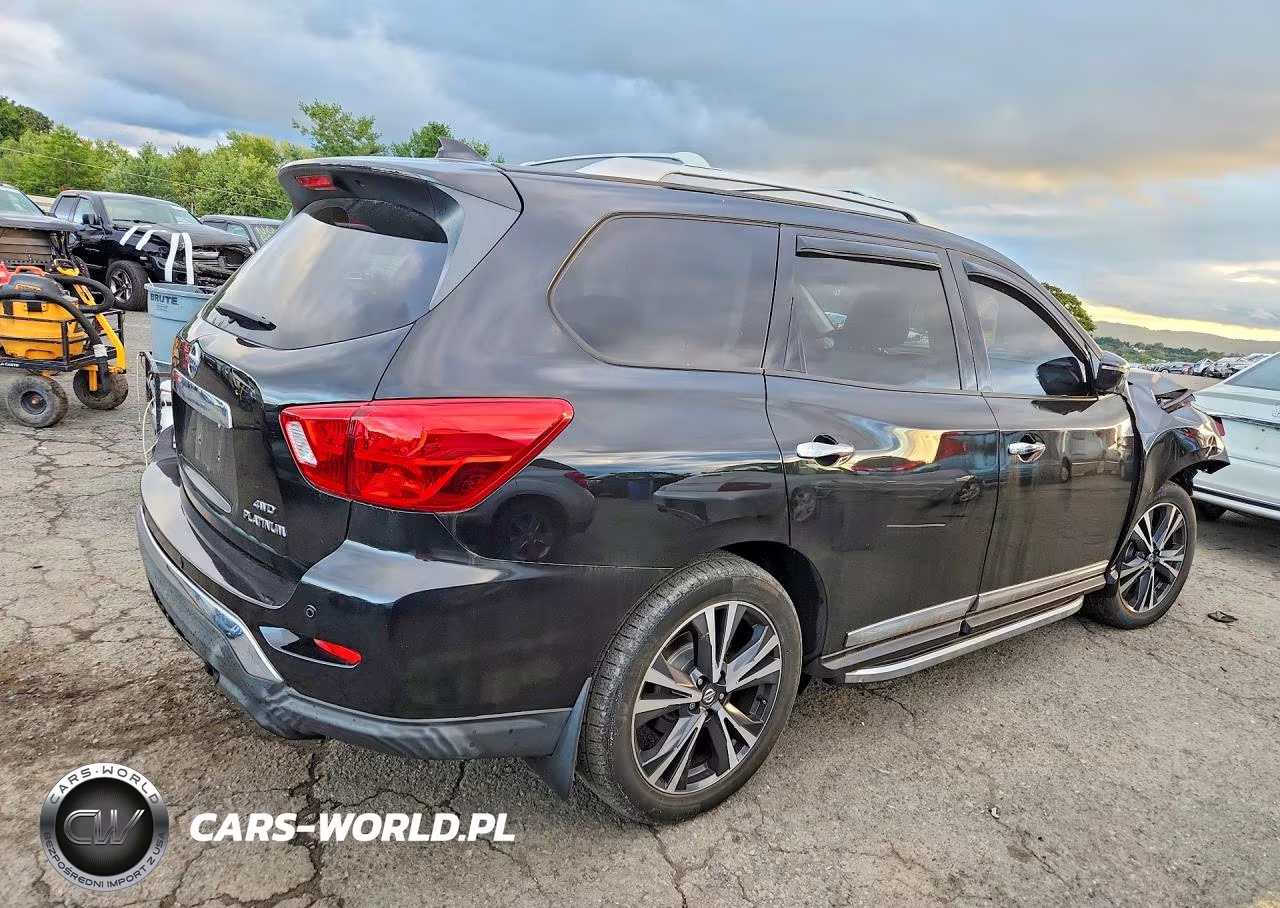 2019 Nissan Pathfinder Platinum VIN:5N1DR2MM8KC634038 - 3
