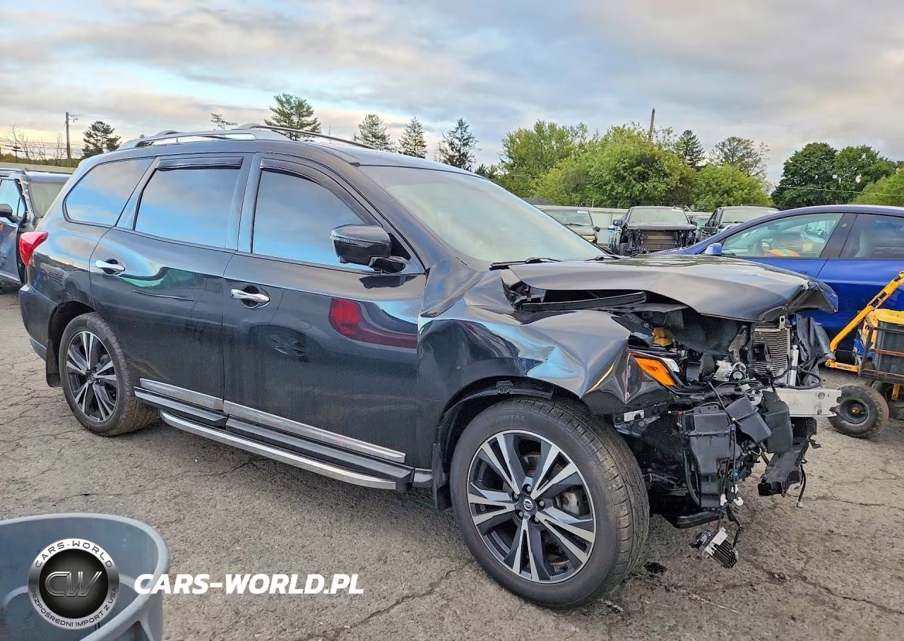 2019 Nissan Pathfinder Platinum VIN:5N1DR2MM8KC634038 - 4