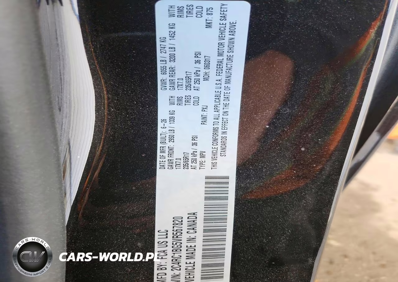 2027 Chrysler Pacifica Select VIN:2C4RC1BG5VR567820 - 14