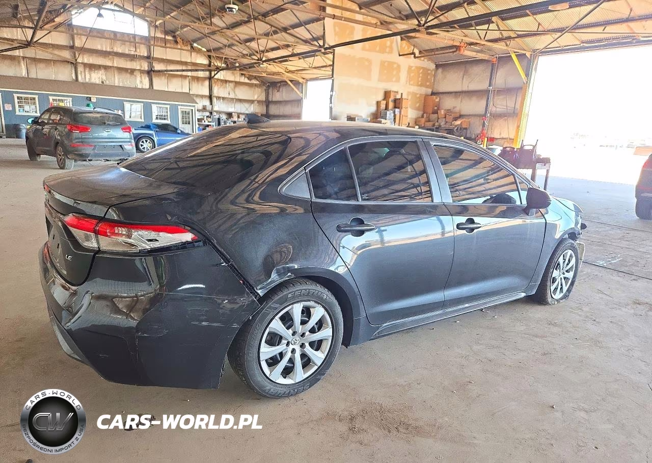 2021 Toyota Corolla Le VIN:5YFEPMAE3MP211658 - 3