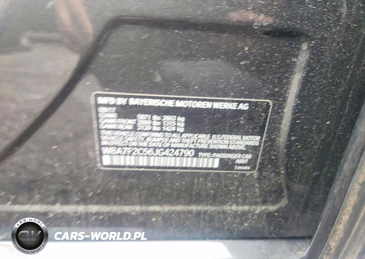 2018 BMW 750 Xi VIN:WBA7F2C56JG424790 - 11