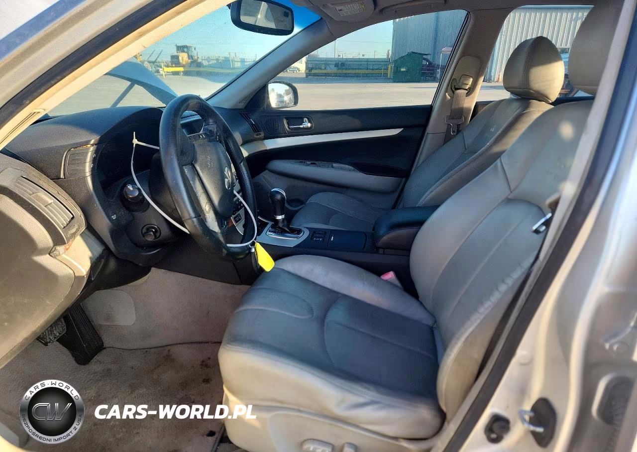 2008 Infiniti G35 Base VIN:JNKBV61E98M210302 - 7