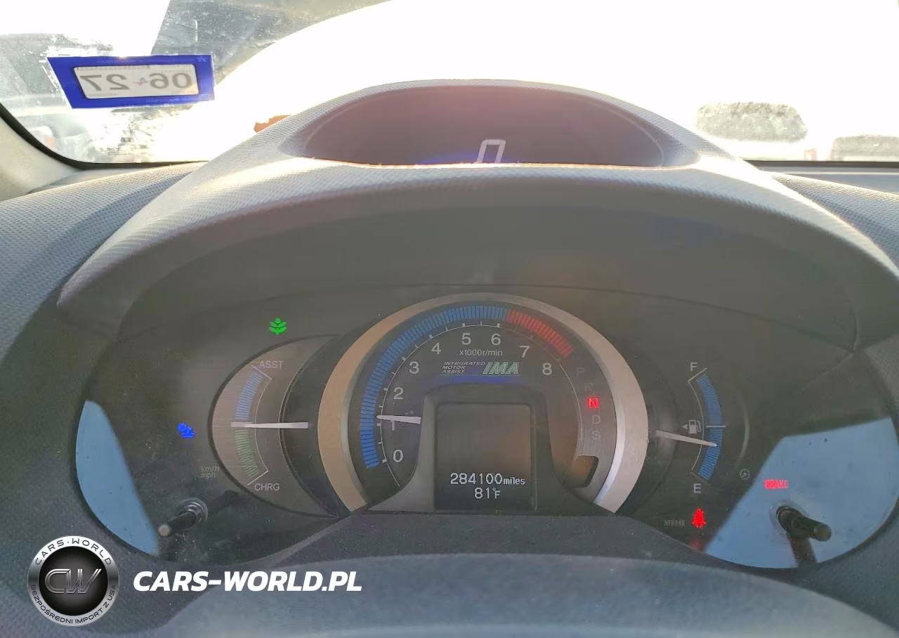 2010 Honda Insight Ex VIN:JHMZE2H77AS008381 - 9