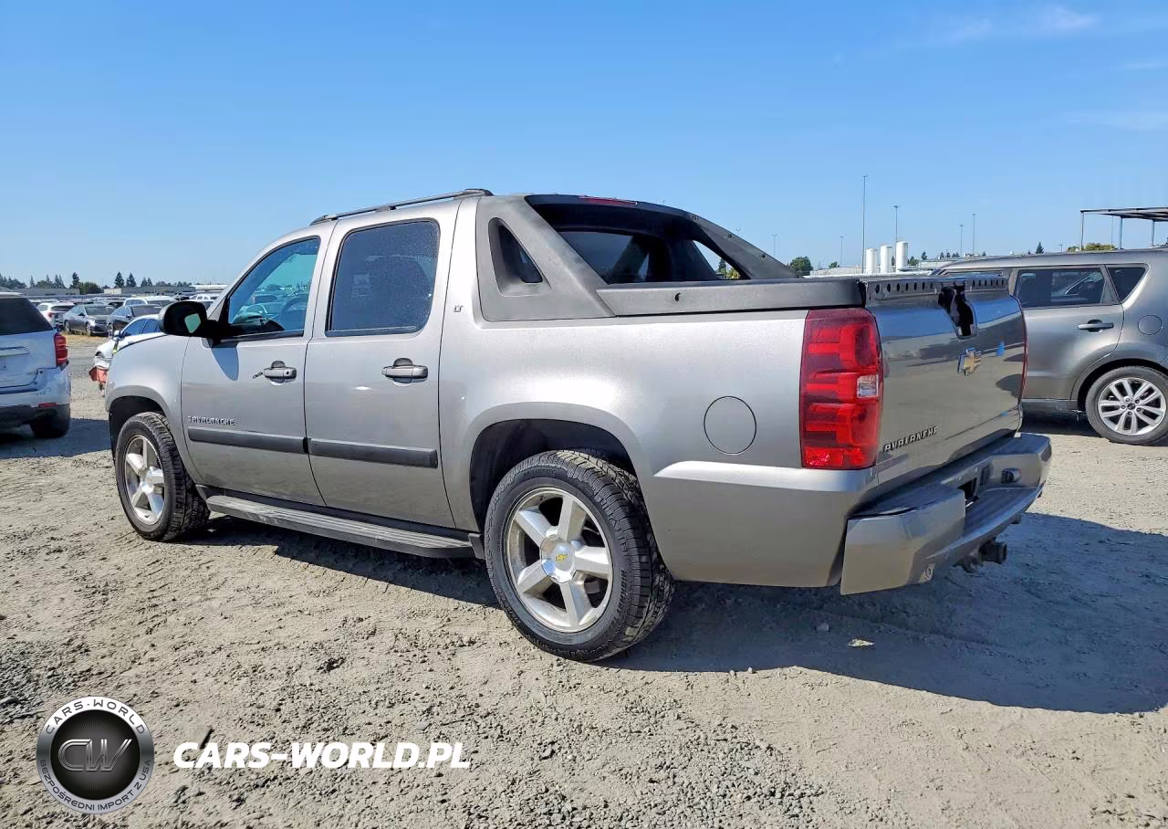 2007 Chevrolet Avalanche C1500 VIN:3GNEC12J47G117022 - 2