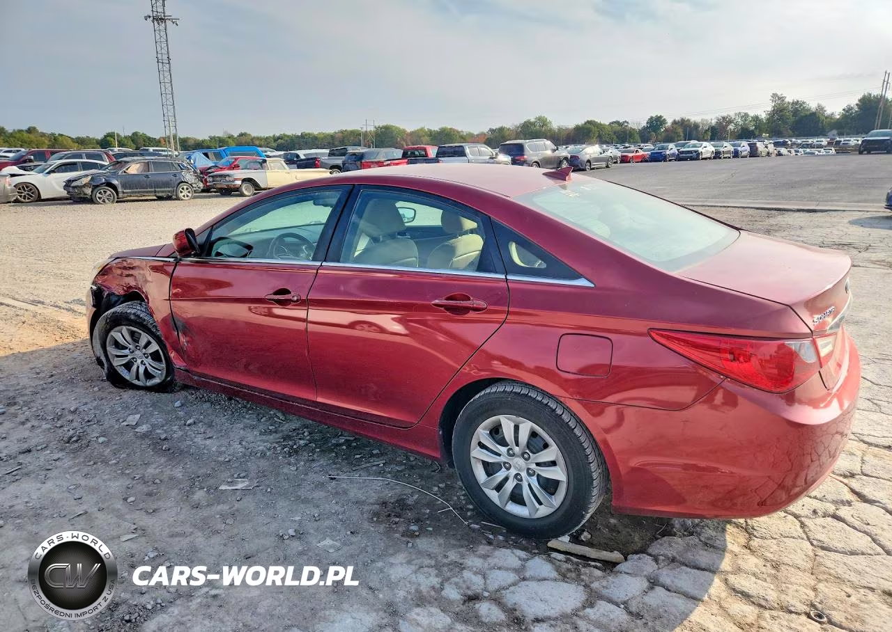2013 Hyundai Sonata Gls VIN:5NPEB4AC0DH542563 - 2
