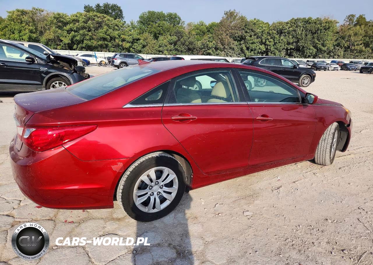 2013 Hyundai Sonata Gls VIN:5NPEB4AC0DH542563 - 3