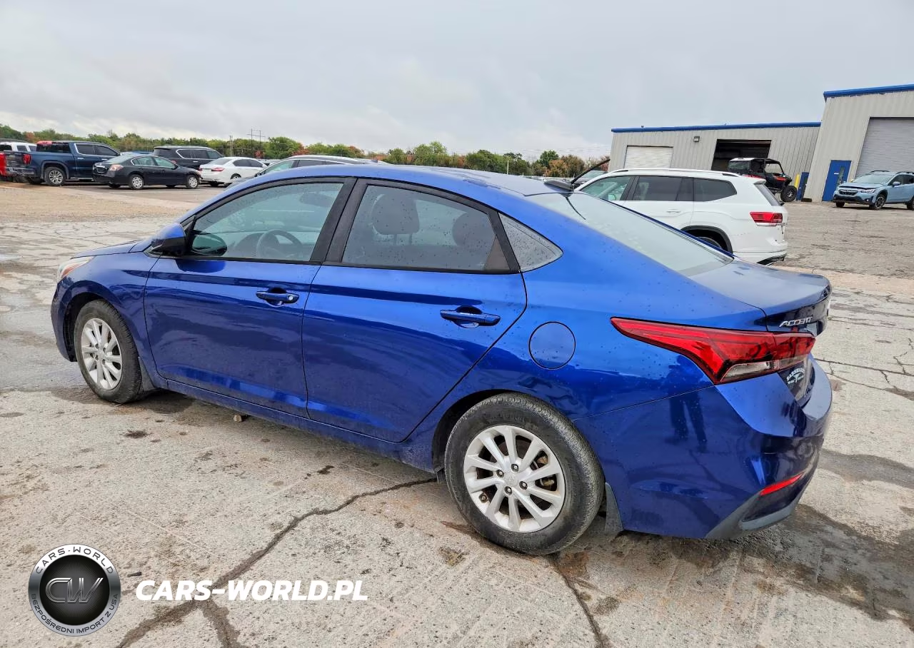 2018 Hyundai Accent Sel VIN:3KPC24A33JE021165 - 2