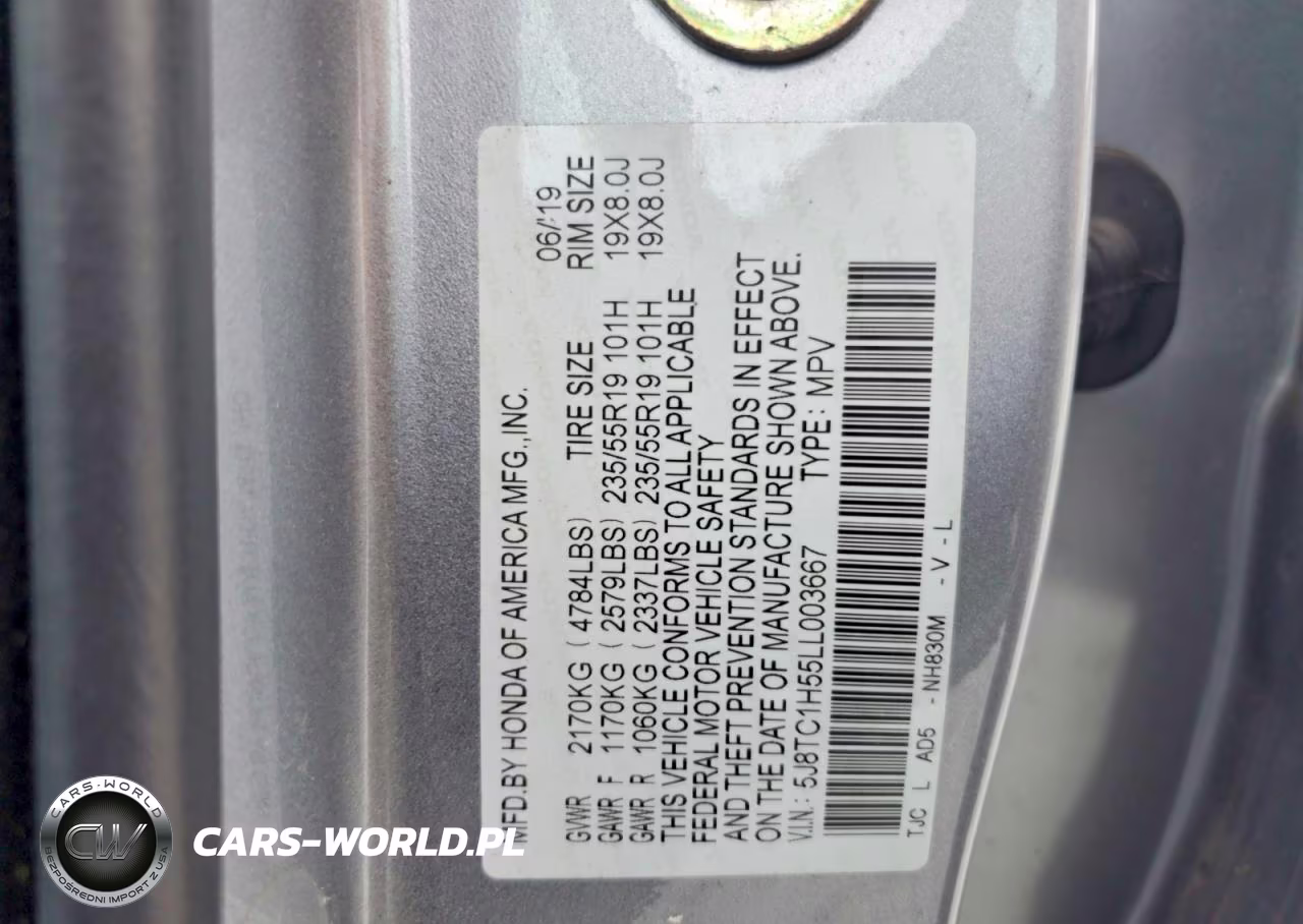 2020 Acura Rdx Technology VIN:5J8TC1H55LL003667 - 13