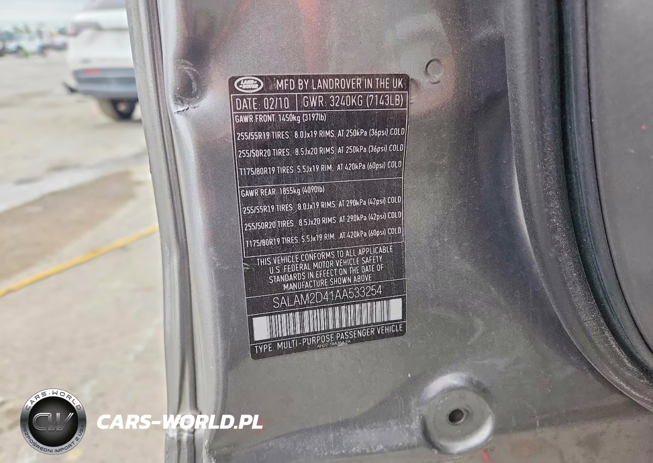 2010 Land Rover Lr4 Hse Plus VIN:SALAM2D41AA533254 - 14