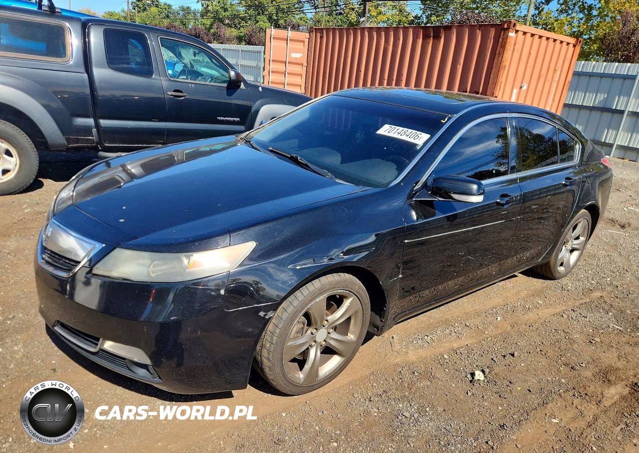 2014 Acura Tl Advance VIN:19UUA9F71EA001216 - 1