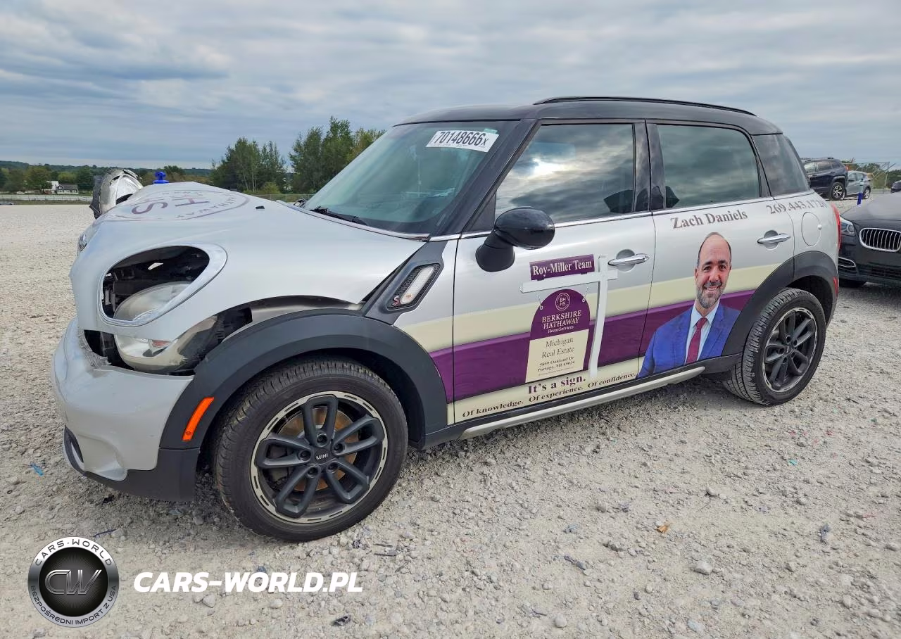 2016 Mini Cooper S Countryman VIN:WMWZC5C52GWU04652 - 1