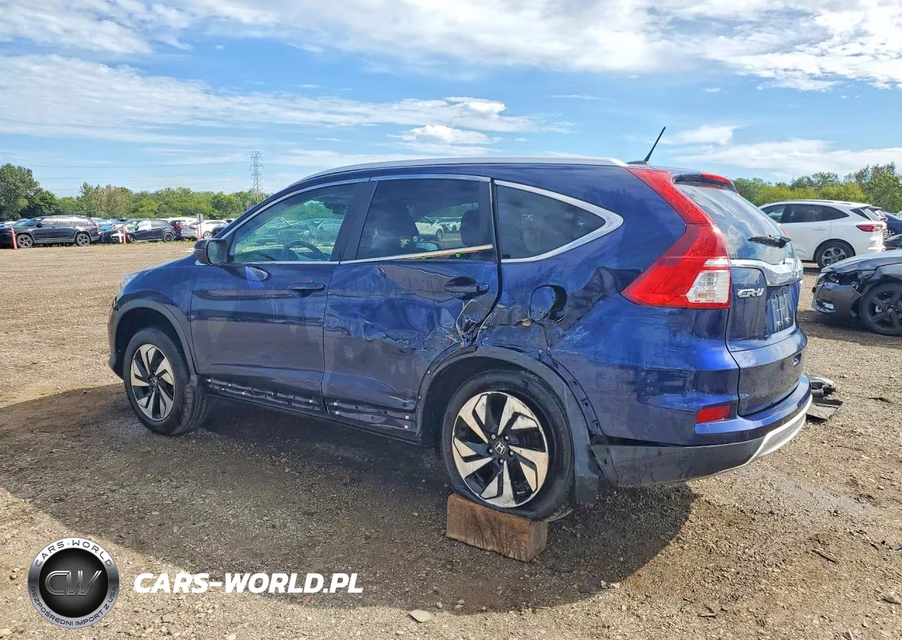 2015 Honda Cr-V Touring VIN:5J6RM4H98FL125349 - 2