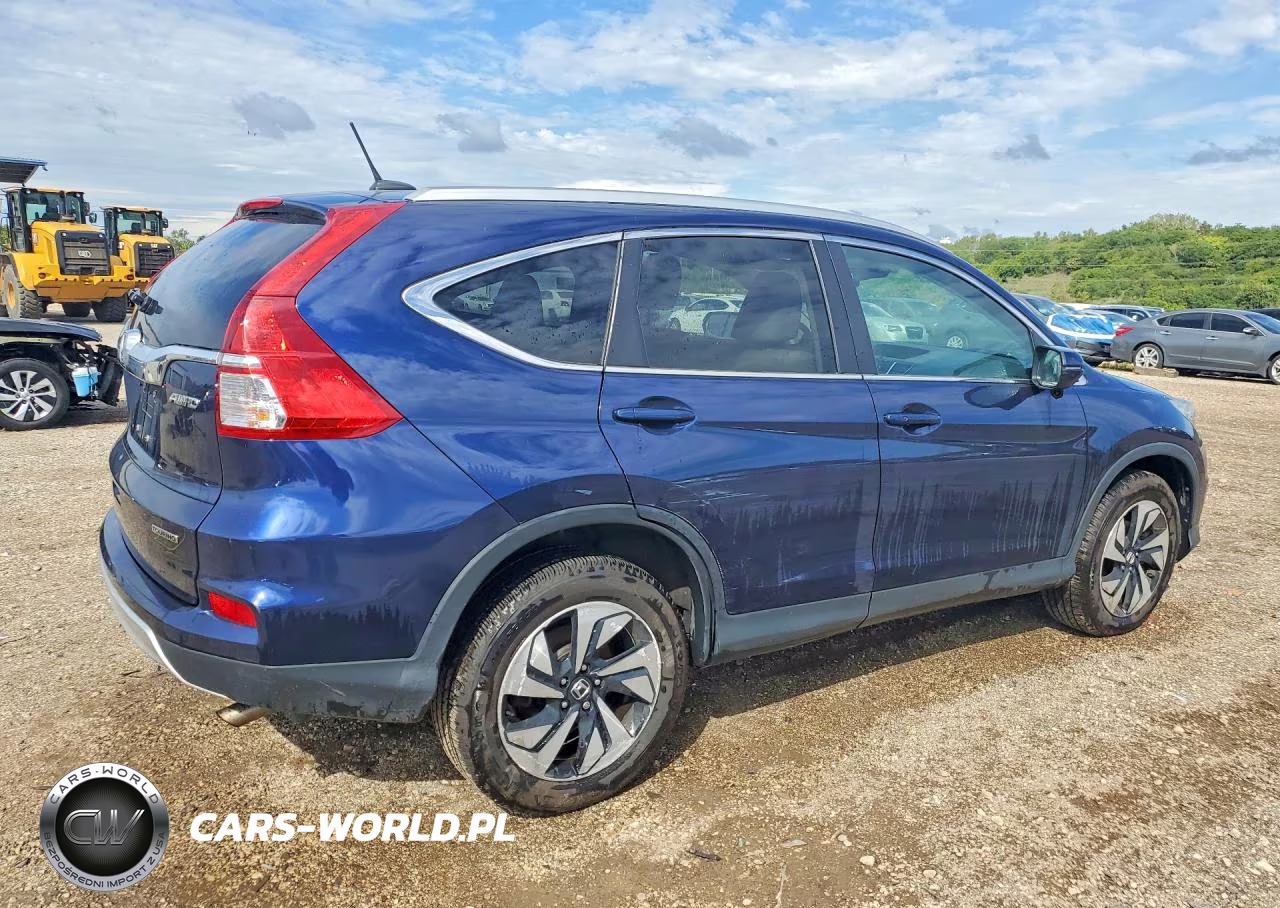 2015 Honda Cr-V Touring VIN:5J6RM4H98FL125349 - 3
