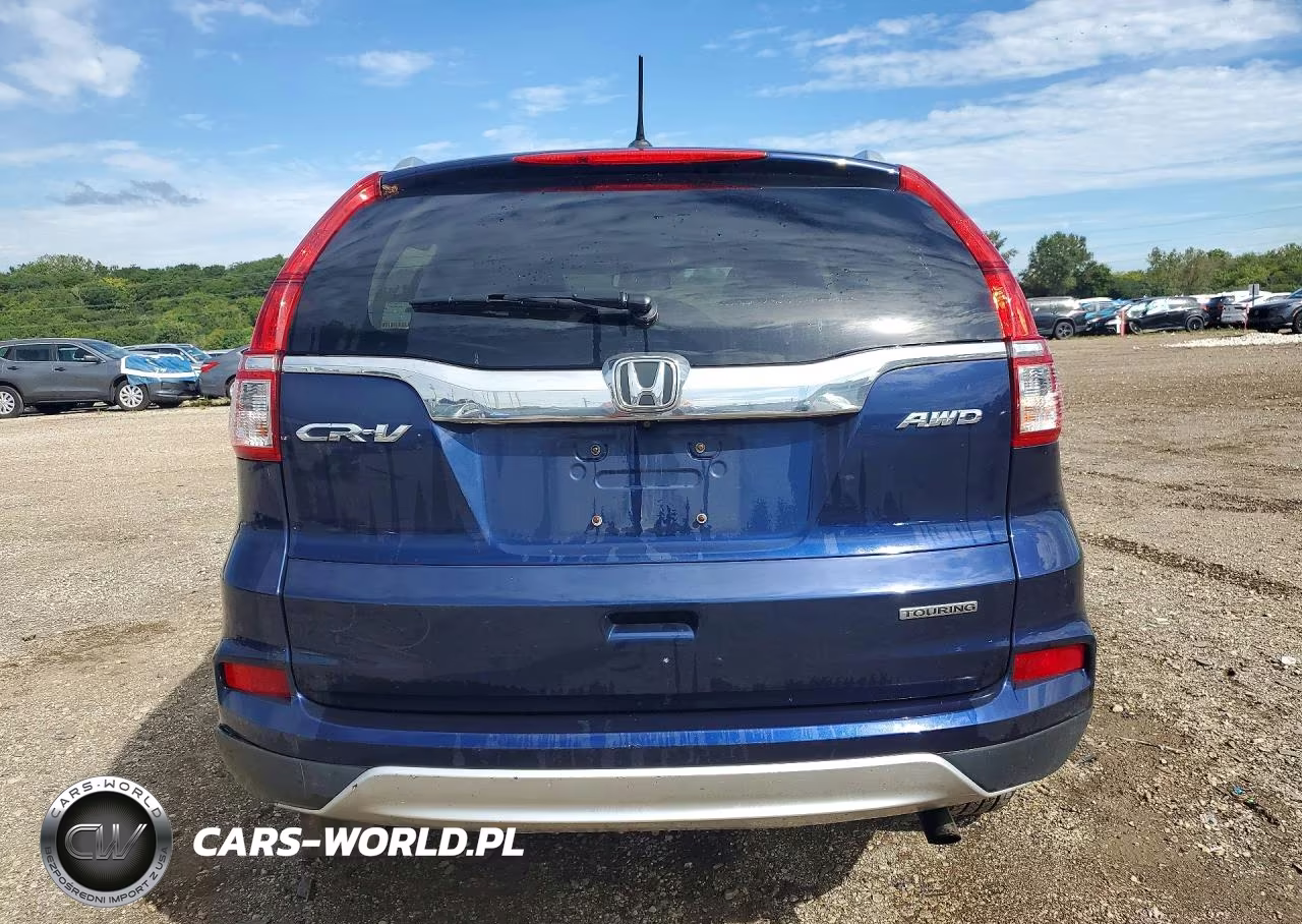 2015 Honda Cr-V Touring VIN:5J6RM4H98FL125349 - 6