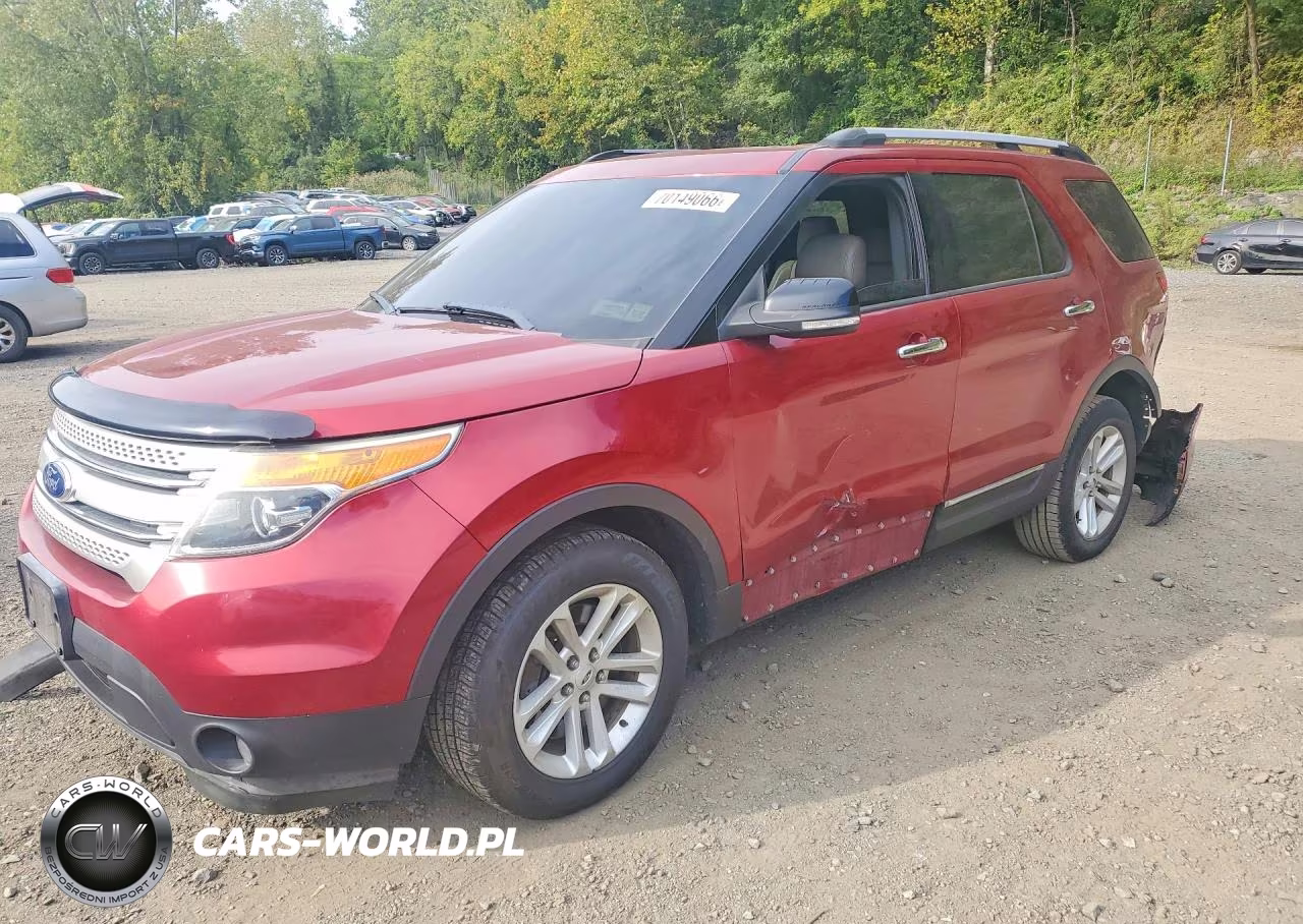 2014 Ford Explorer Xlt VIN:1FM5K8D89EGA45334 - 1