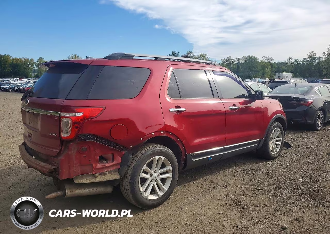 2014 Ford Explorer Xlt VIN:1FM5K8D89EGA45334 - 3