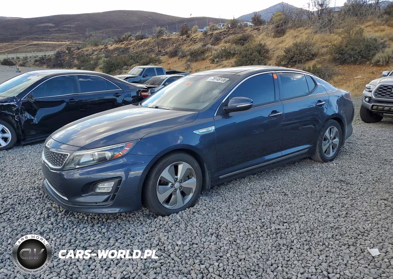 2014 Kia Optima Hybrid VIN:KNAGN4AD9E5067437 - 1