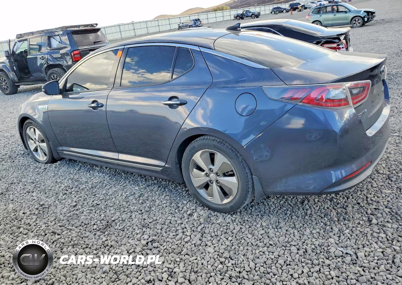2014 Kia Optima Hybrid VIN:KNAGN4AD9E5067437 - 2