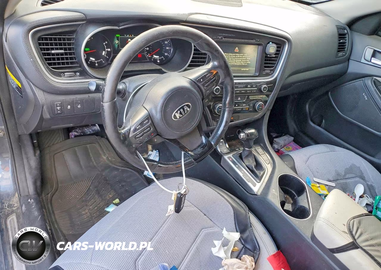 2014 Kia Optima Hybrid VIN:KNAGN4AD9E5067437 - 8