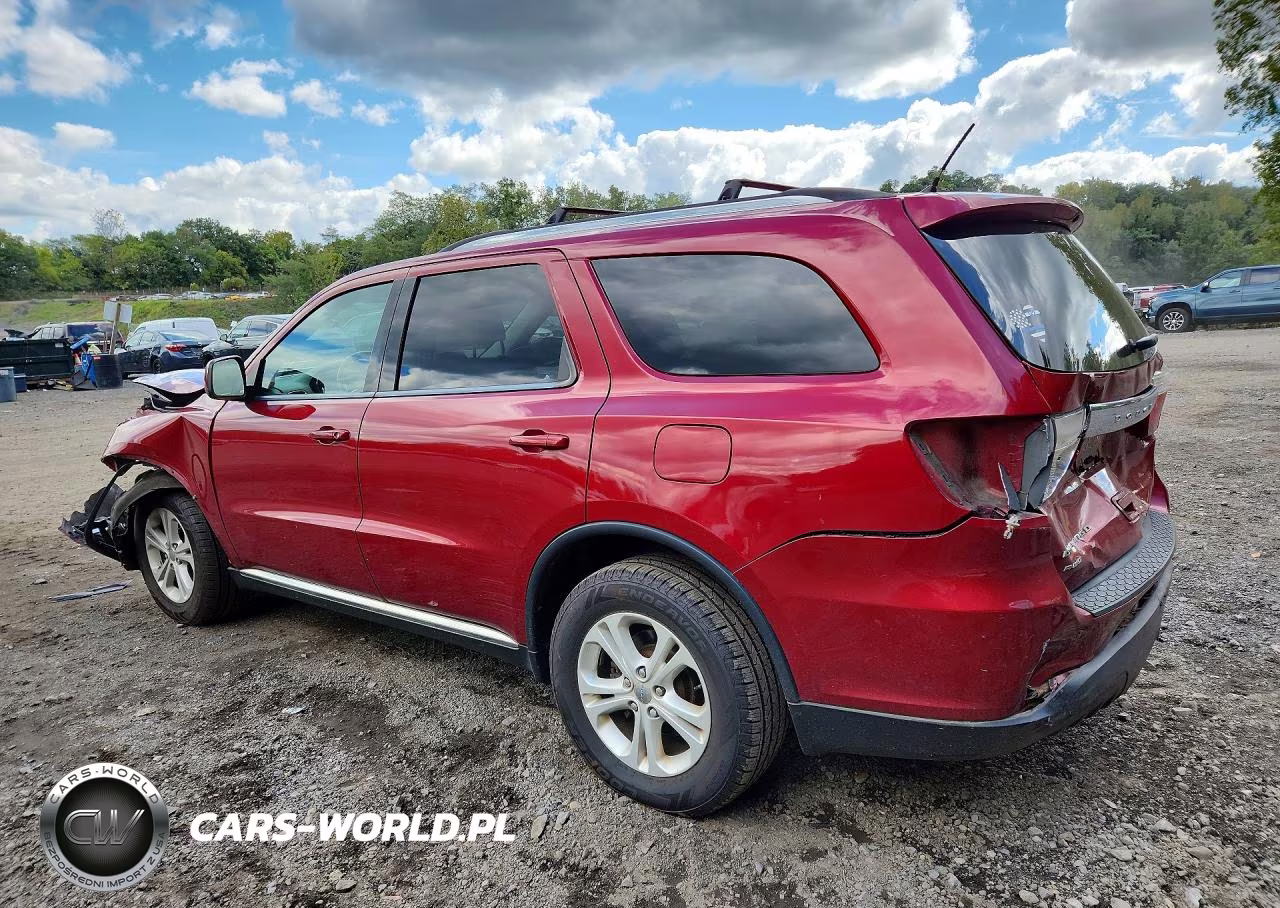 2013 Dodge Durango Sxt VIN:1C4RDJAG3DC572066 - 2