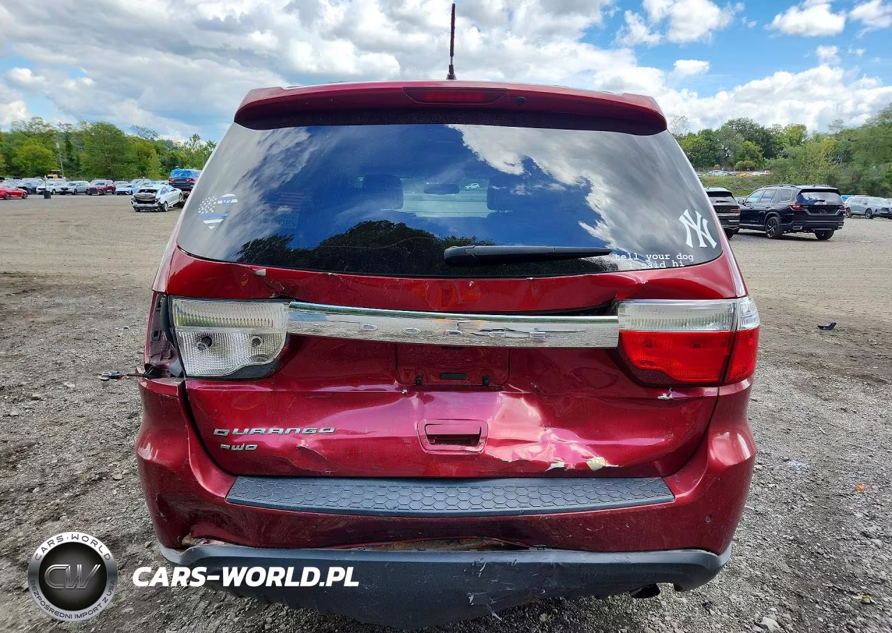 2013 Dodge Durango Sxt VIN:1C4RDJAG3DC572066 - 6