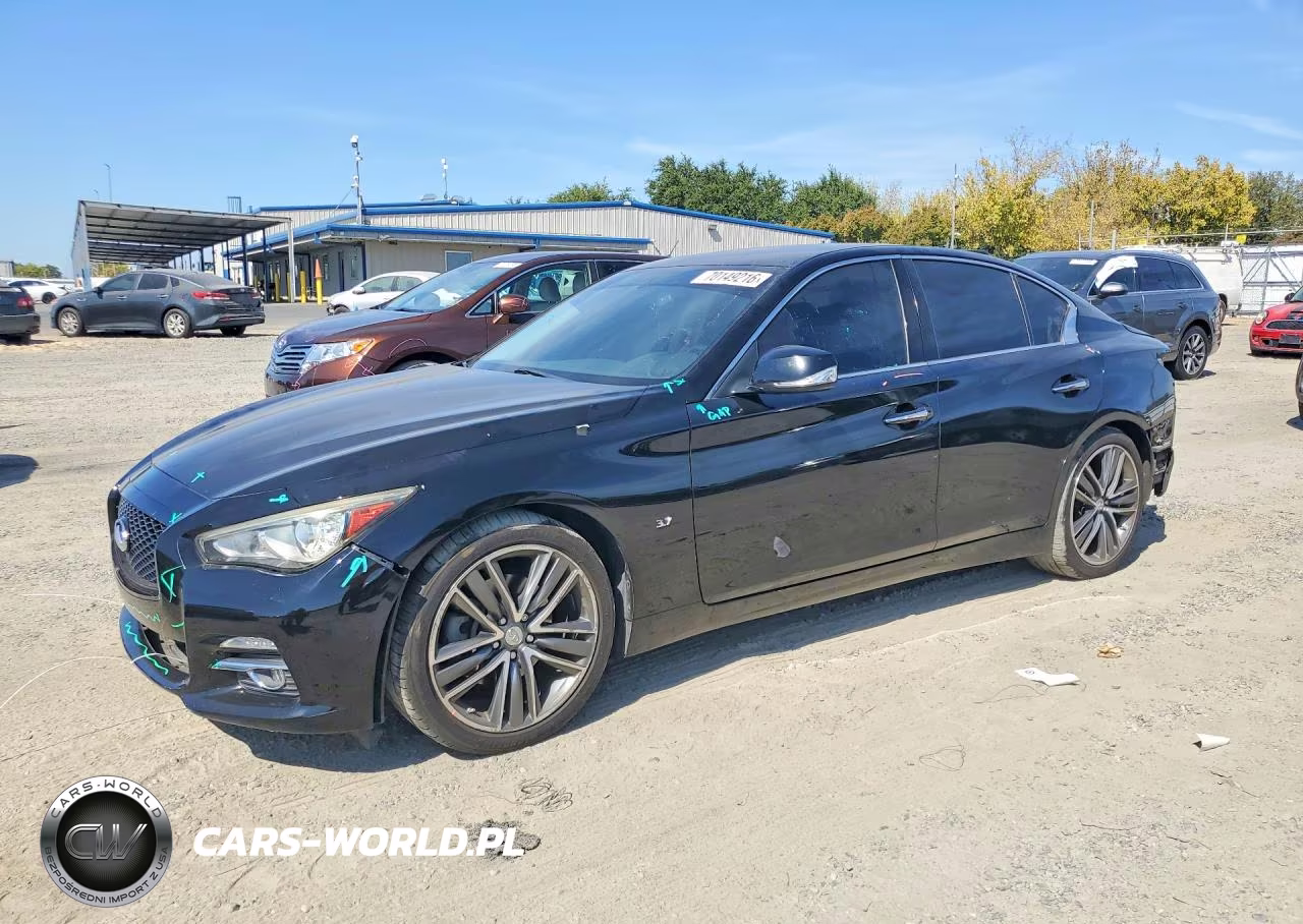 2014 Infiniti Q50 Premium VIN:JN1BV7AP2EM690190 - 1