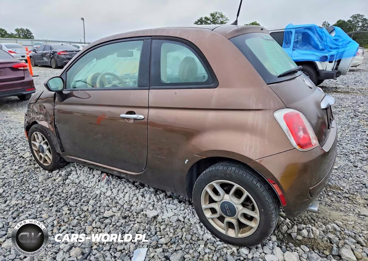 2012 Fiat 500 Pop VIN:3C3CFFAR4CT340212 - 2