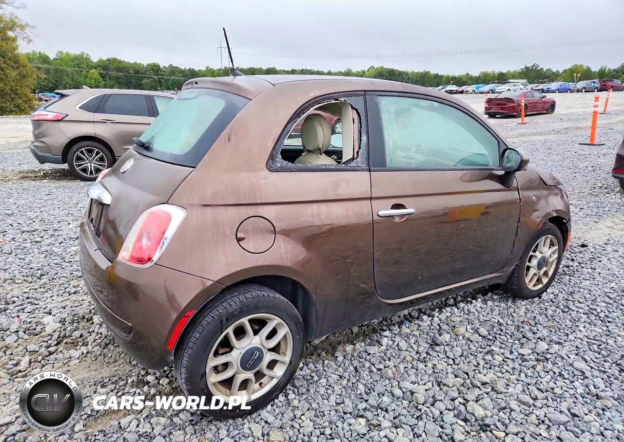 2012 Fiat 500 Pop VIN:3C3CFFAR4CT340212 - 3
