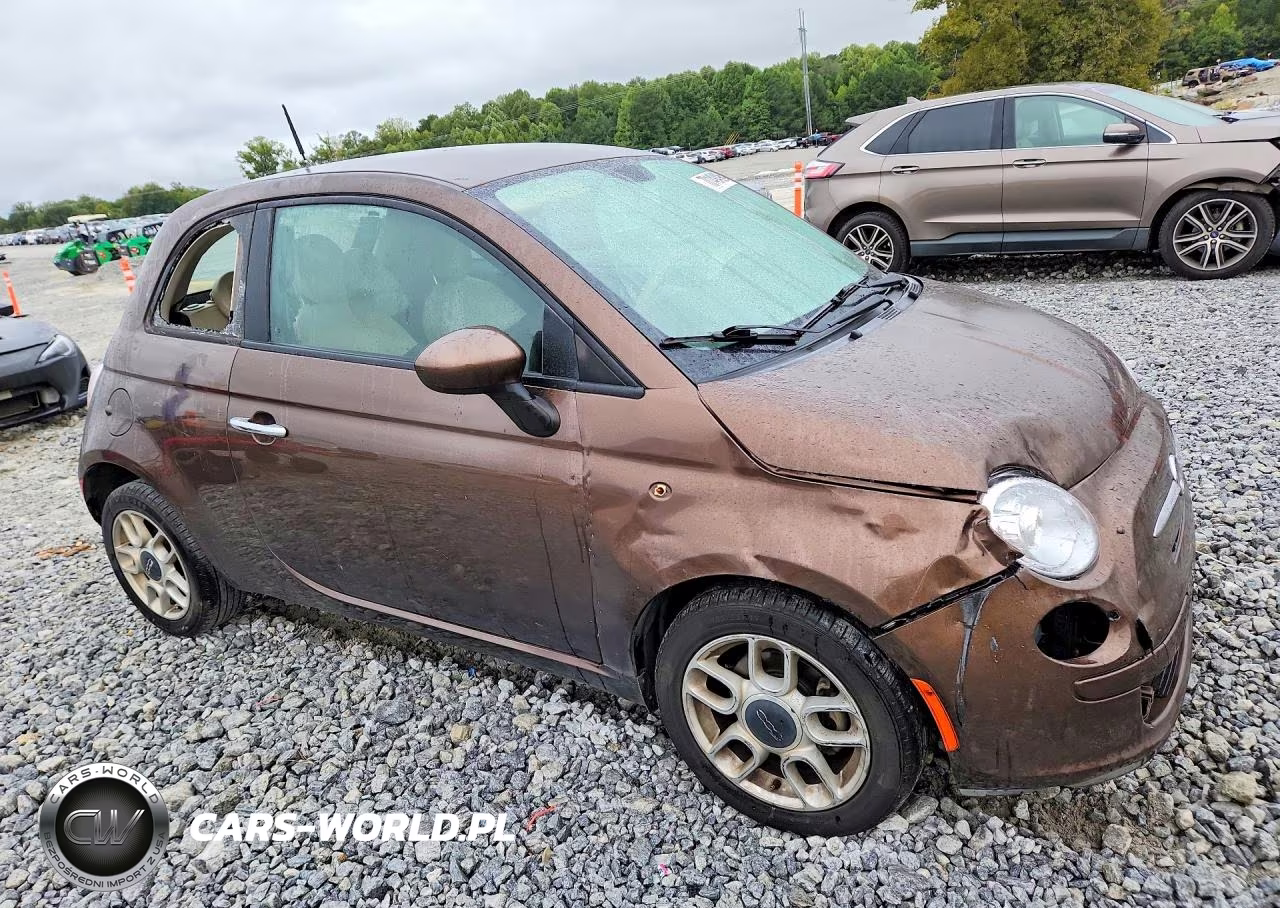 2012 Fiat 500 Pop VIN:3C3CFFAR4CT340212 - 4